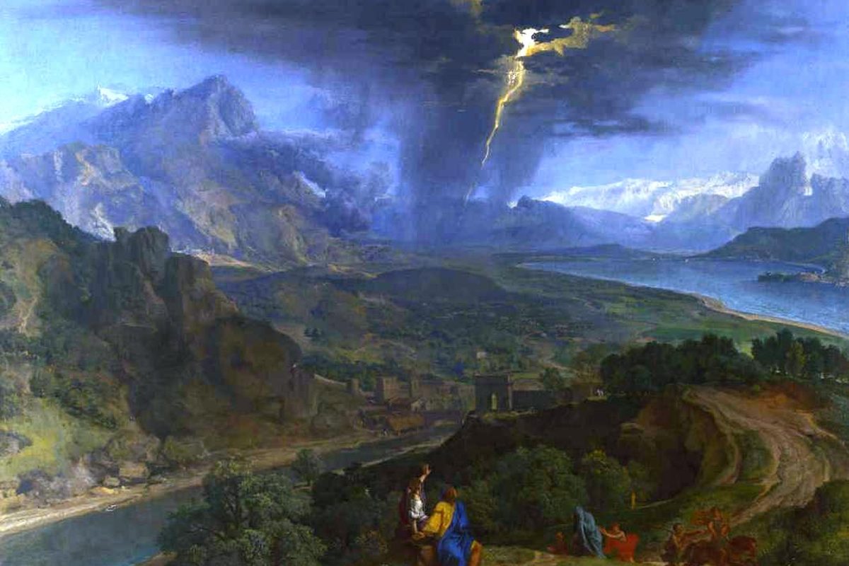 Landscape puzzle artwork